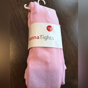 Hanna Andersson Tights Pink 130 NEW